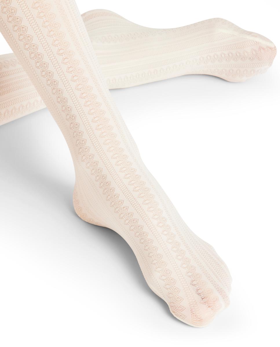 Collants de Cintura Subida com Fantasia Cru-5
