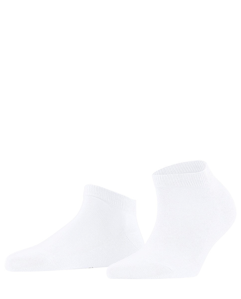 Meias pelo tornozelo básicas Branco-2