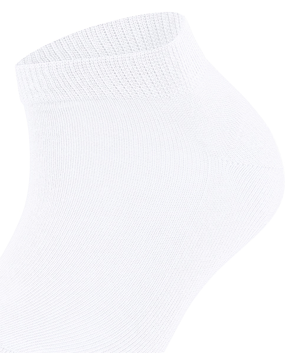 Meias pelo tornozelo básicas Branco-5