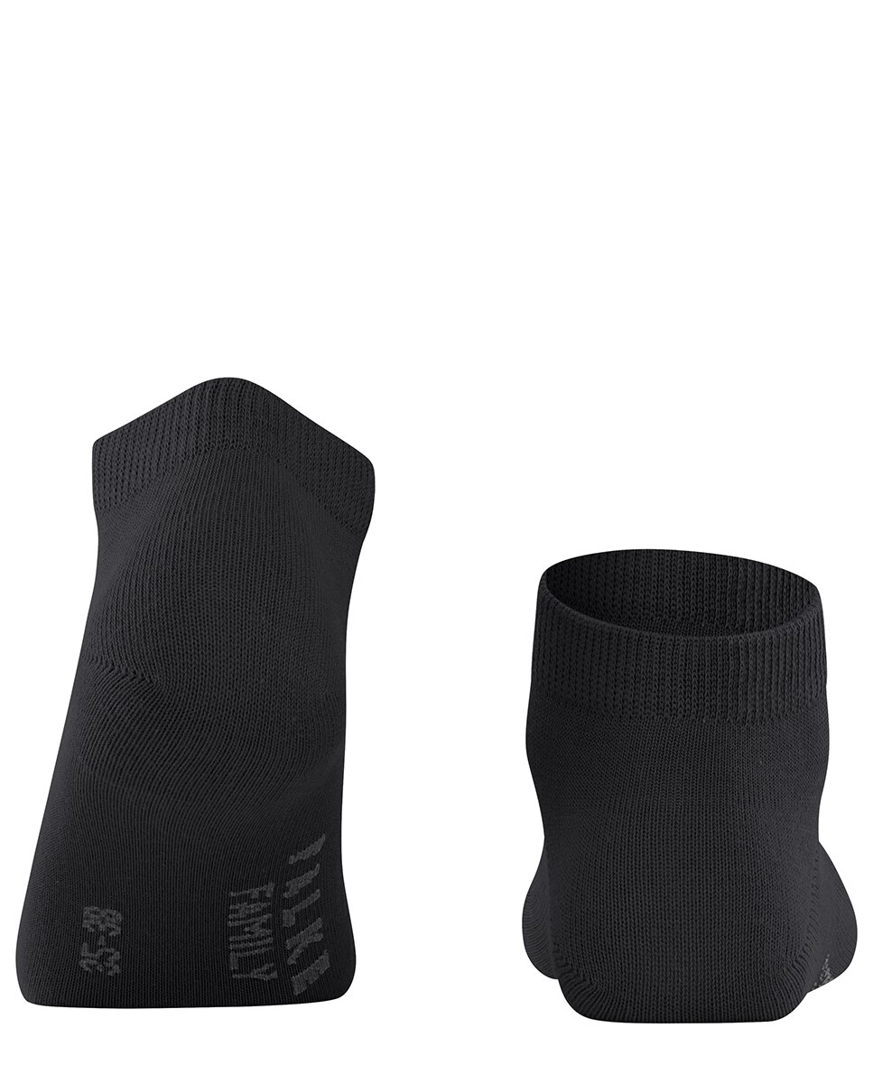 Calcetín de mujer tobillero básico - Falke - Negro Negro-3