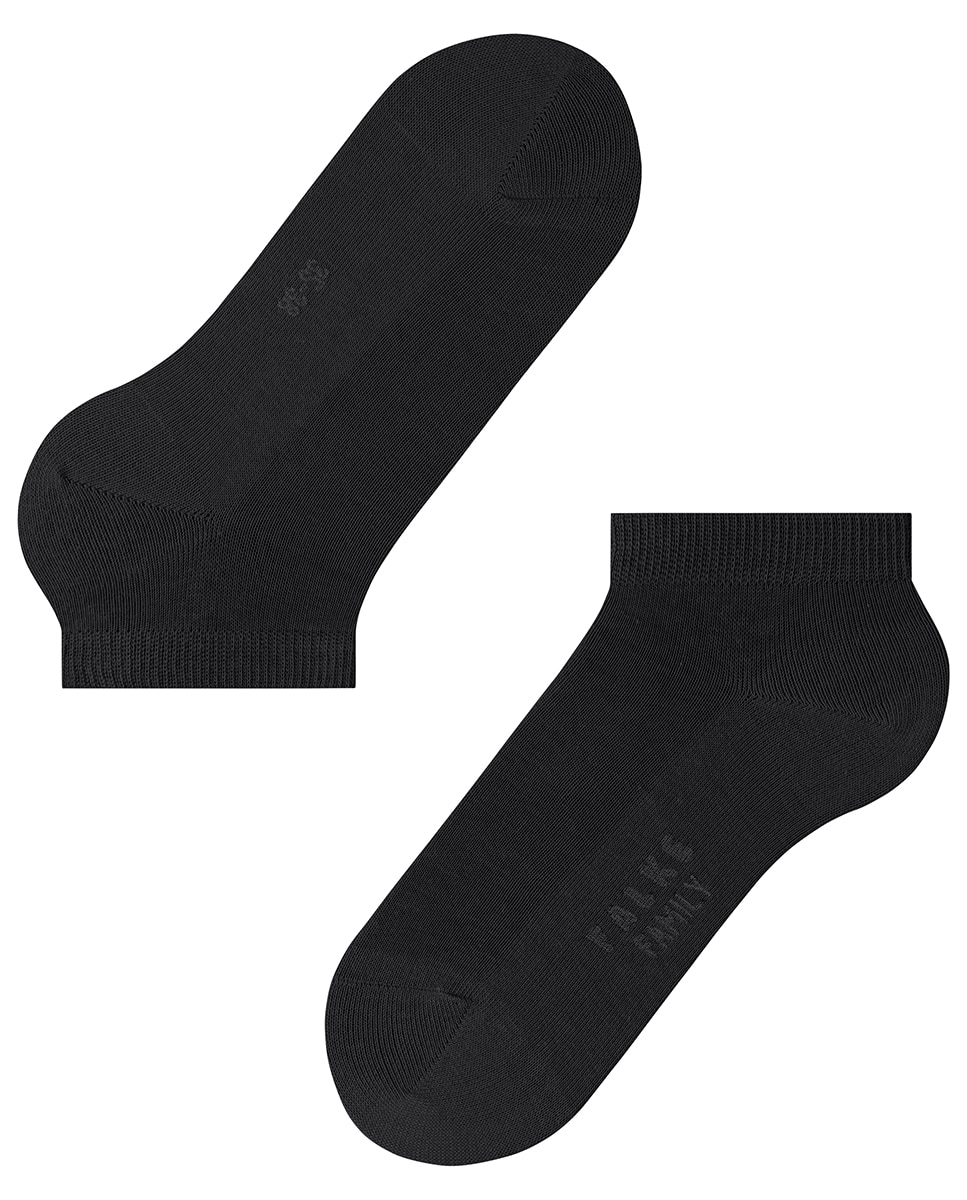 Calcetín de mujer tobillero básico - Falke - Negro Negro-4