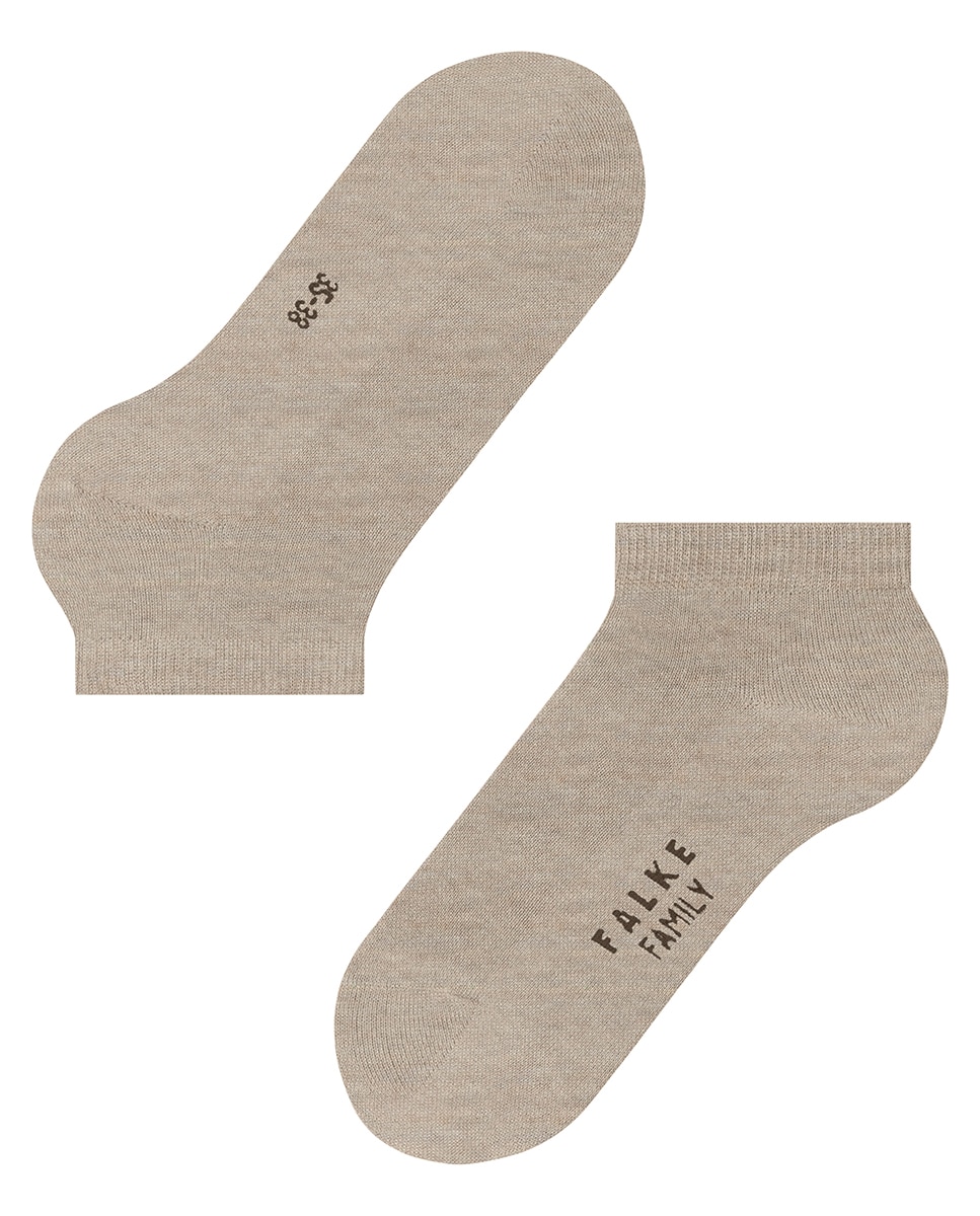 Calcetín de mujer tobillero básico - Falke - Beige Beige-4