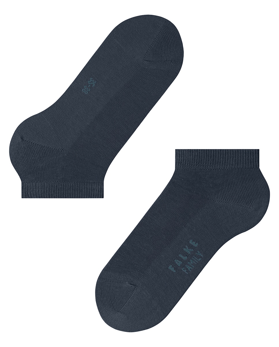 Meias pelo tornozelo básicas Azul-marinho-4