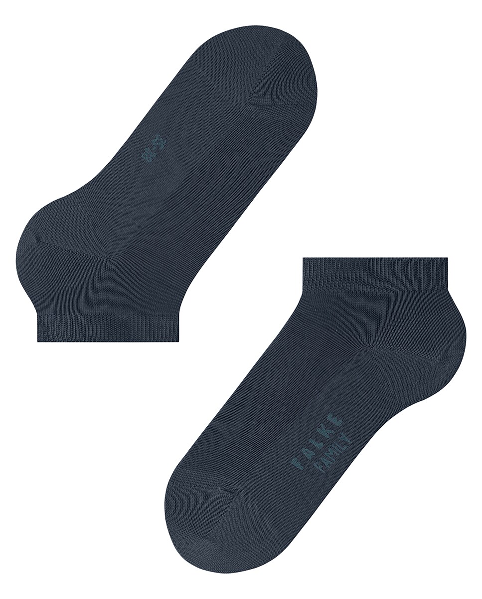 Meias pelo tornozelo básicas Azul-marinho-4