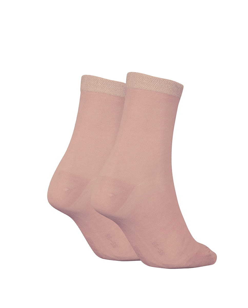 Pack de 2 Pares de Meias Curtas Salmão-2