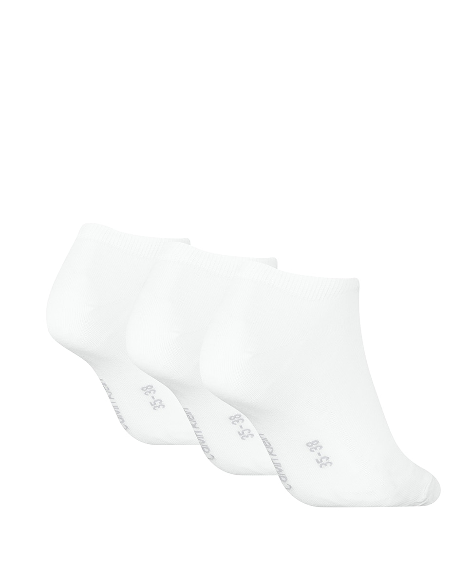 Meias pelo Tornozelo (Pack de 3 Pares) Branco-2