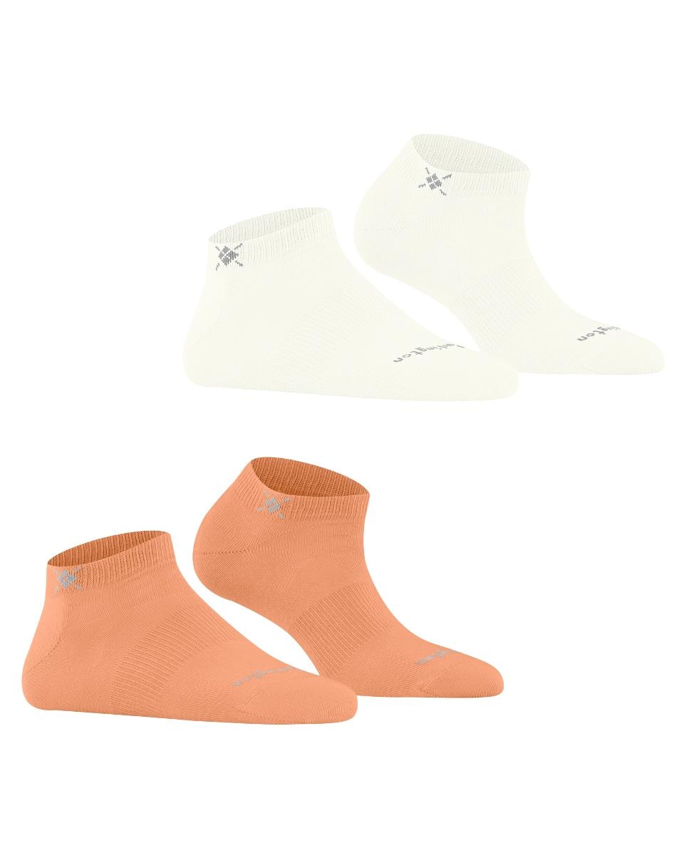 Imagem 0 de Pack de dois pares de meias pelo tornozelo de mulher Burlington lisas