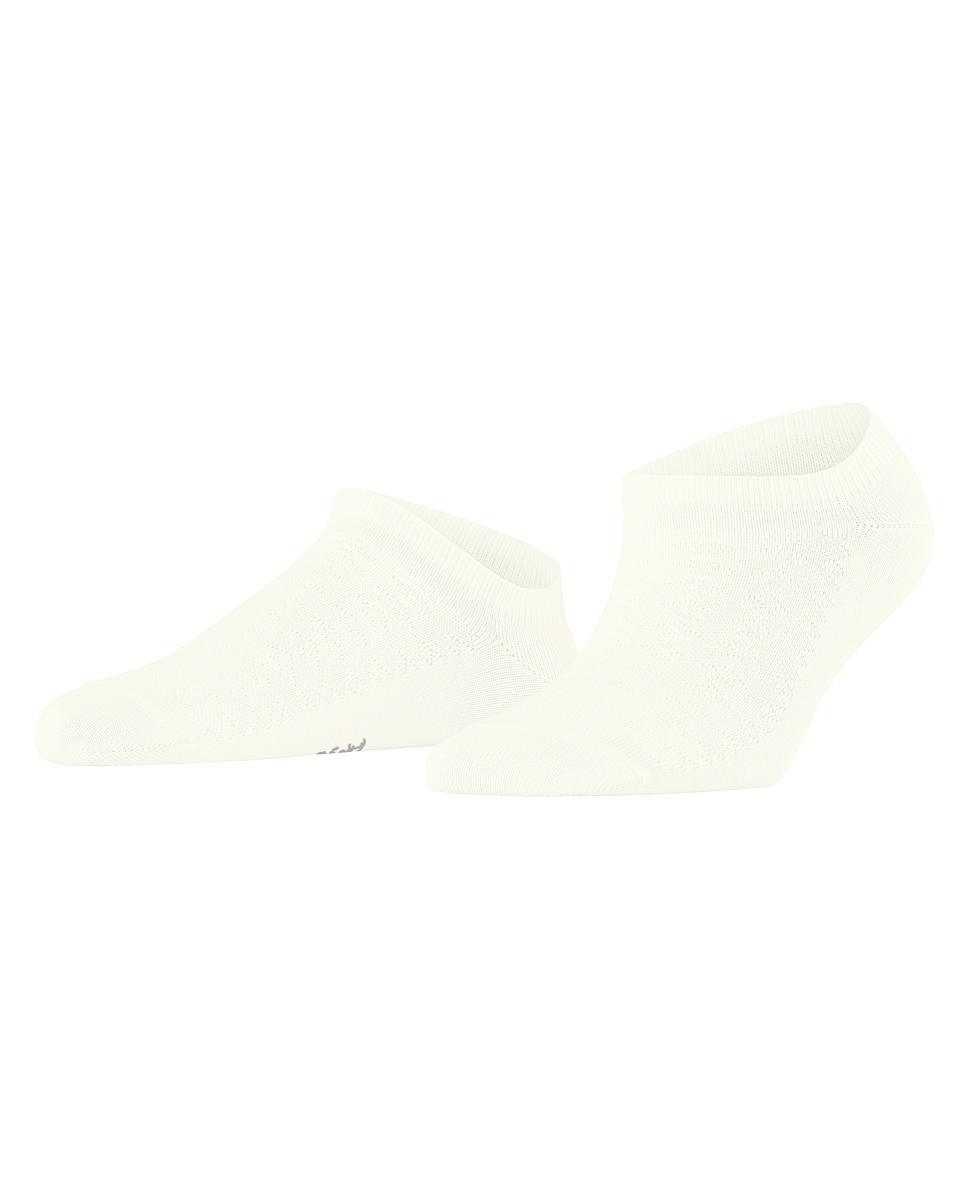 Calcetín tobillero mujer lyocell - Burlington - Blanco Blanco-3