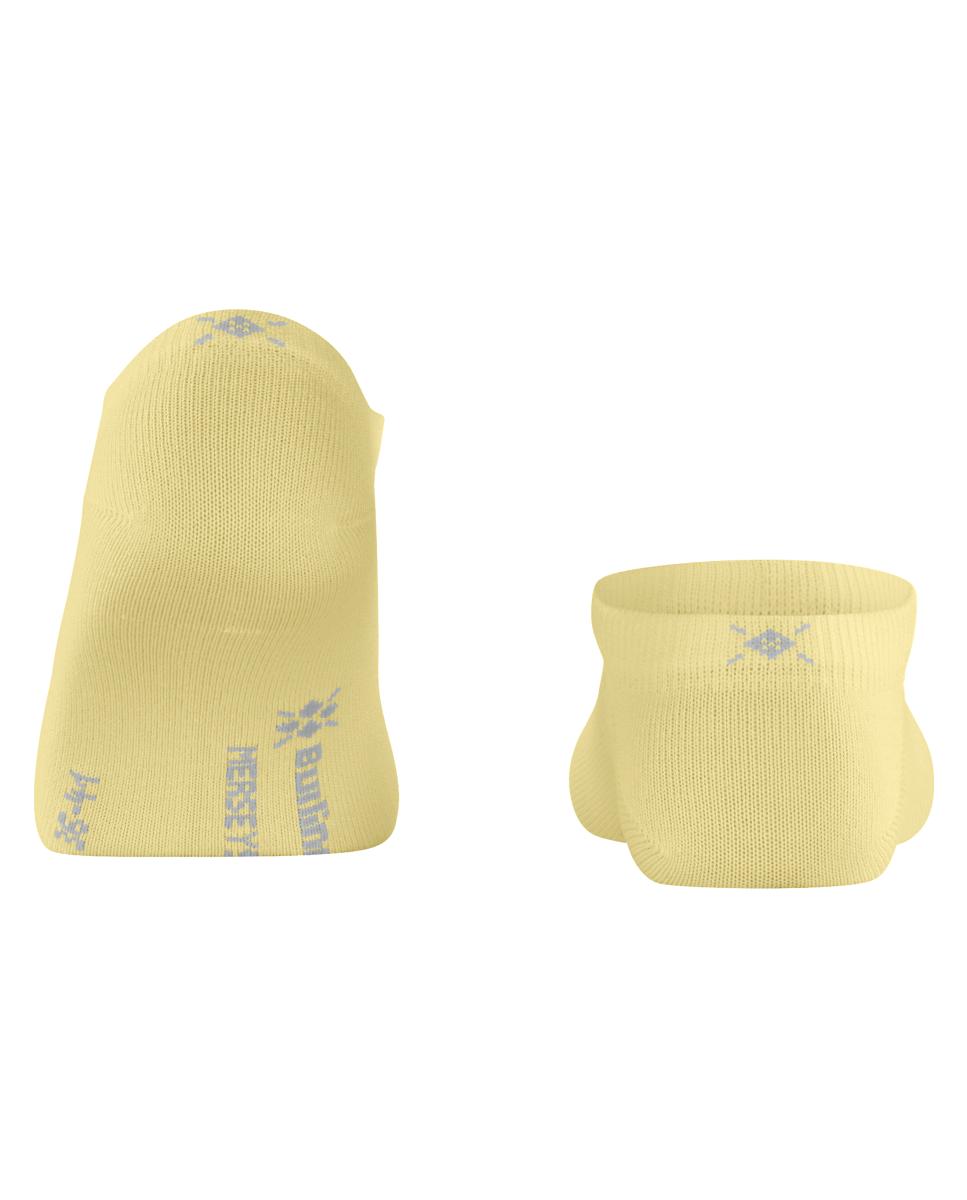 Meias pelo Tornozelo de Lyocell Amarelo-2