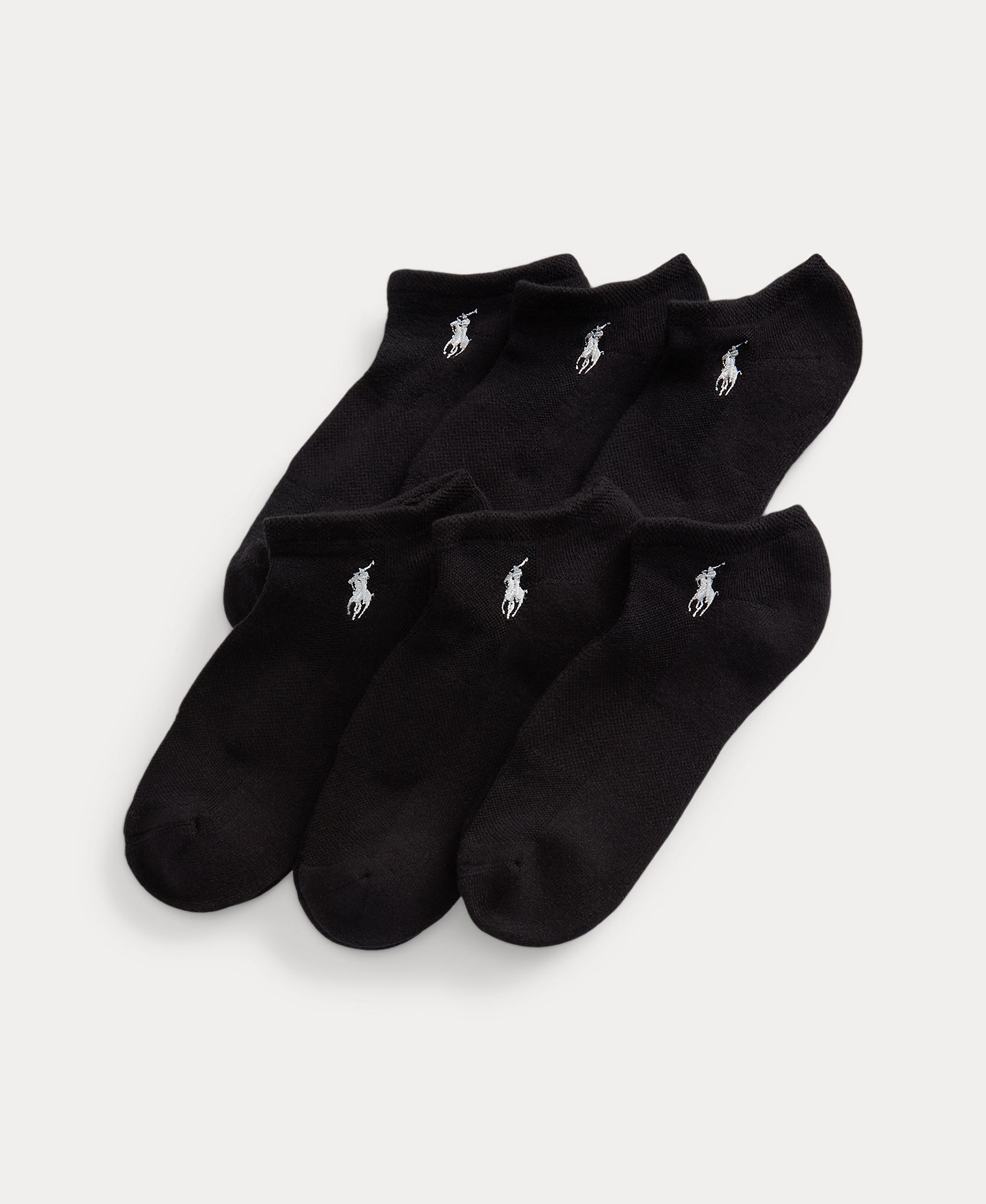 Imagem 0 de Pack de 6 Pares de Meias Curtas com Cavalo Bordado
