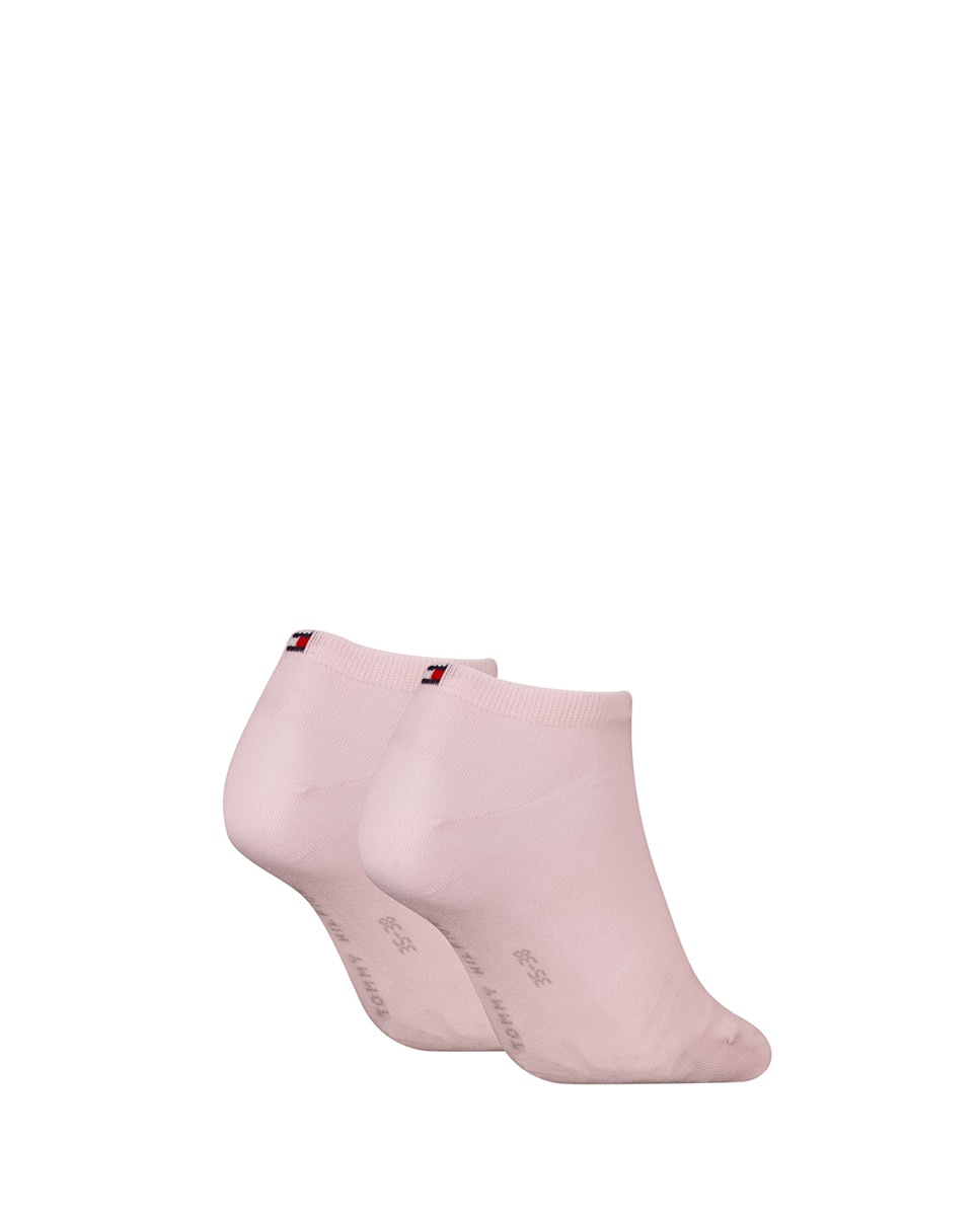Pack de dois pares de meias desportivas Tommy Hilfiger Rosa-2