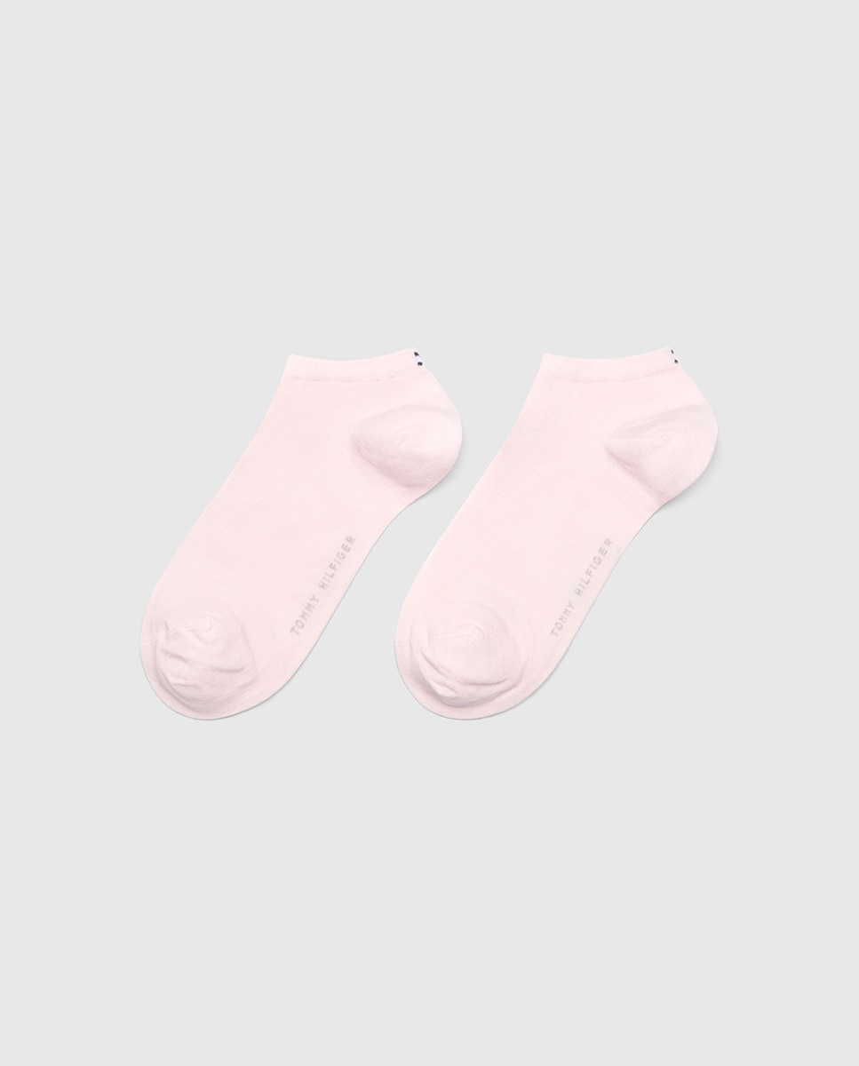 Pack de dois pares de meias desportivas Tommy Hilfiger Rosa-3