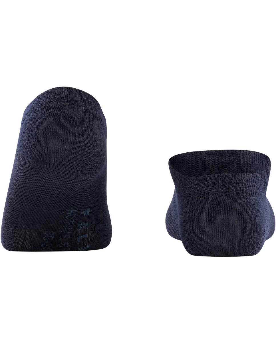 Meias pelo Tornozelo de Tencel Azul-marinho-2