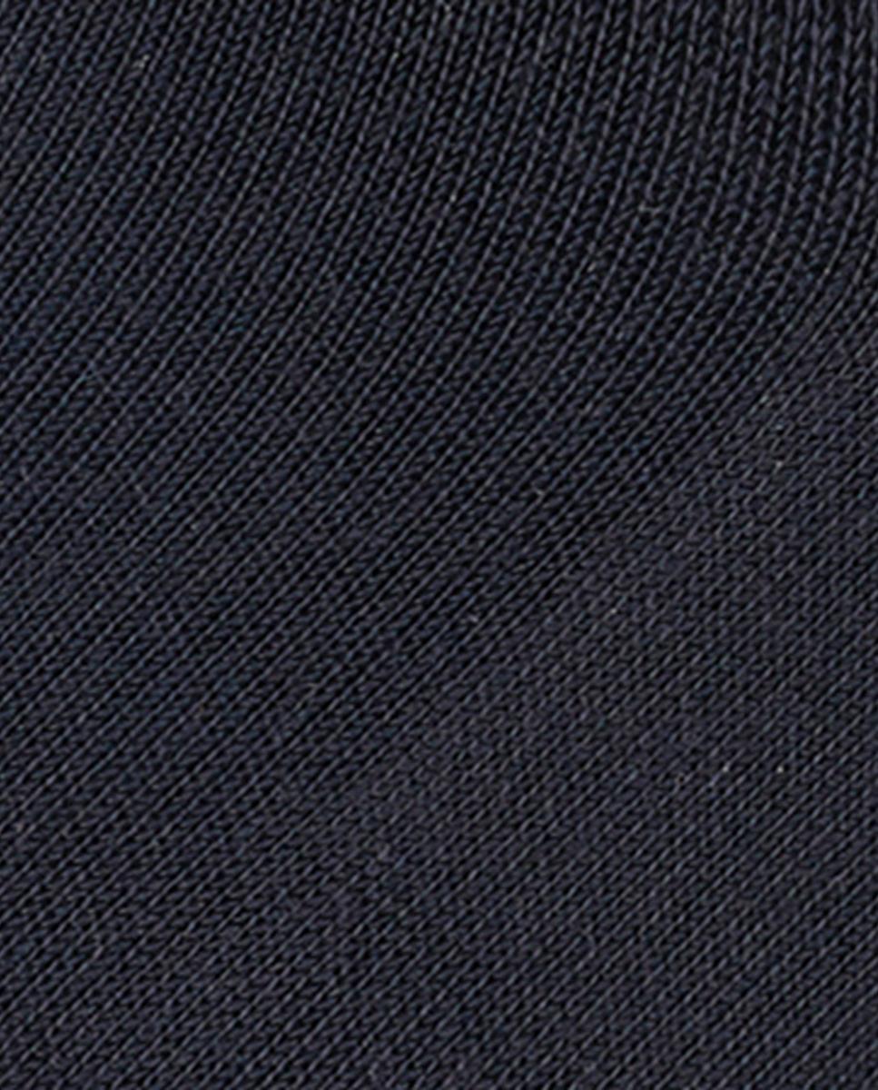 Meias pelo Tornozelo de Tencel Azul-marinho-6