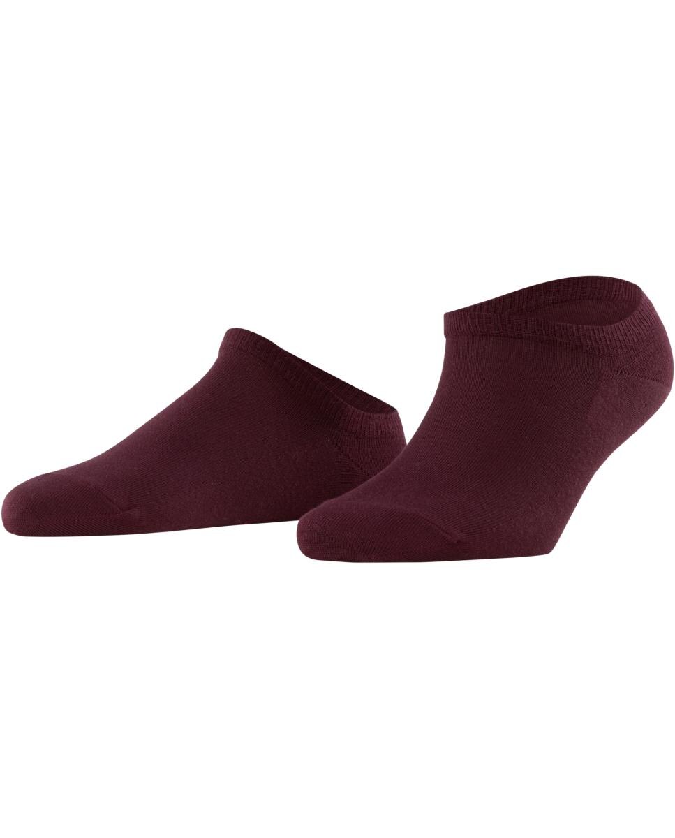 Meias pelo Tornozelo de Tencel Vermelho/Grená-3