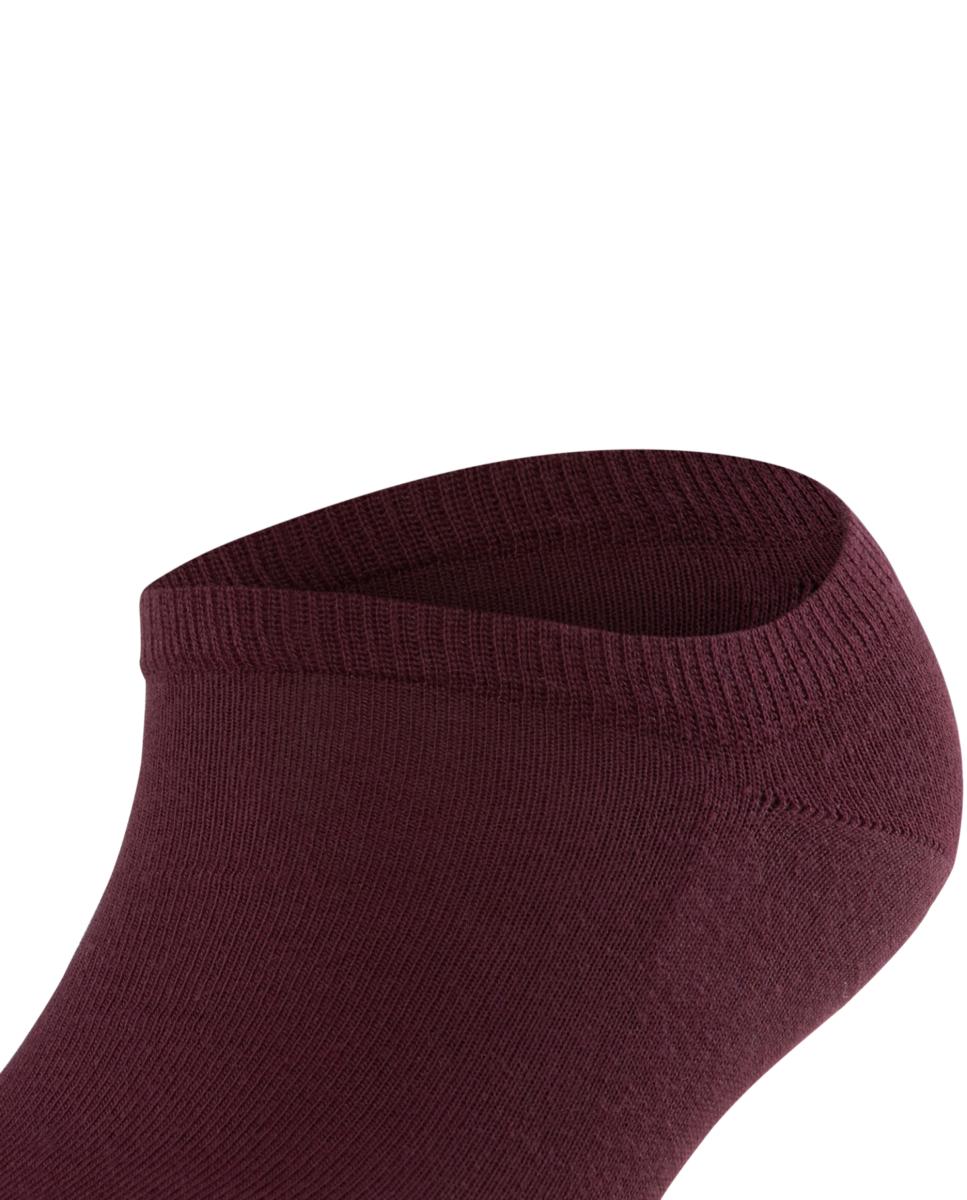 Meias pelo Tornozelo de Tencel Vermelho/Grená-5