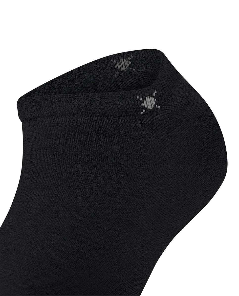 Calcetines tobilleros de mujer jaspeado - Burlington - Negro Negro-5