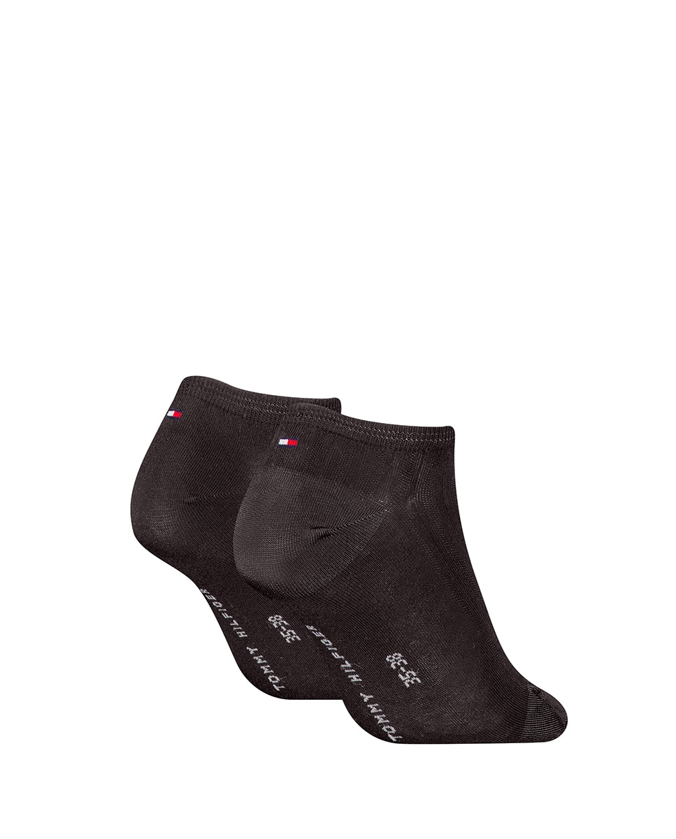 Pack de 2 Pares de Meias pelo Tornozelo Preto-2