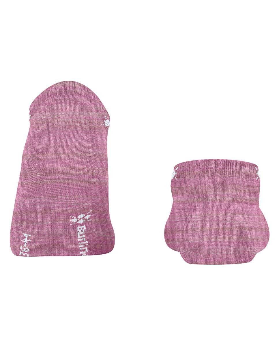 Meias Pelo Tornozelo Mescladas Rosa-2