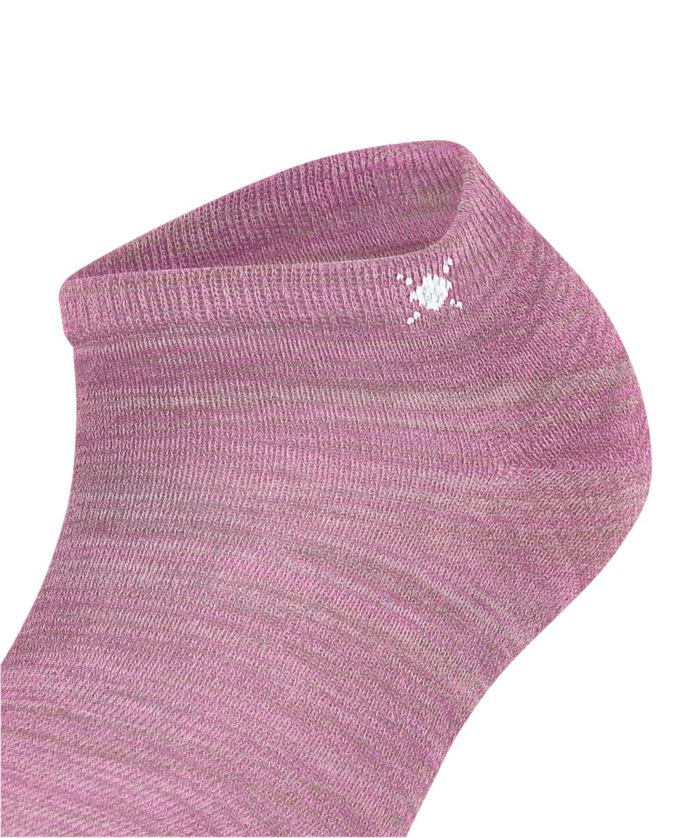 Meias Pelo Tornozelo Mescladas Rosa-5