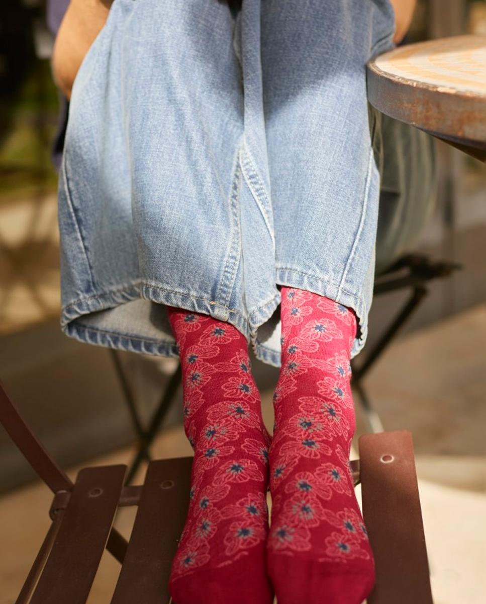 Pack 2 calcetines fantasía de bamboo para mujer - Soxland - Multicolor Multicolor-2
