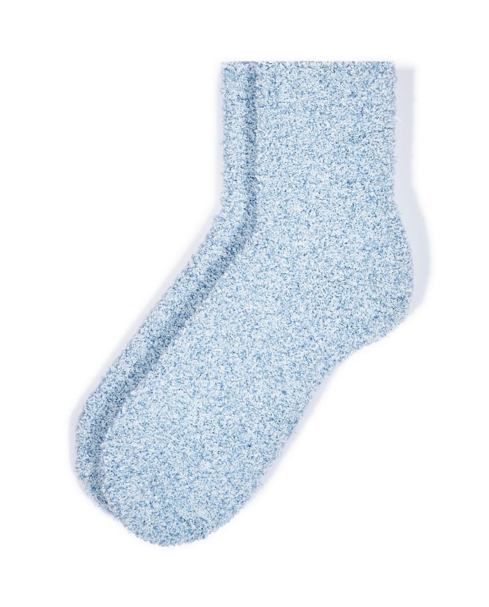 Calcetín cozy extra suave para mujer - Soxland - Azul claro Azul claro-1