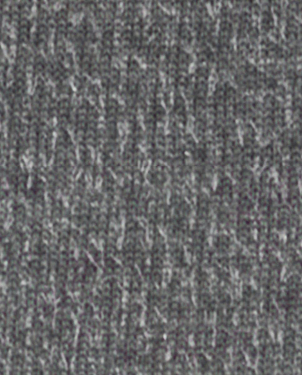 Meias Altas Entrançadas de Lã Merino Cinzento-6