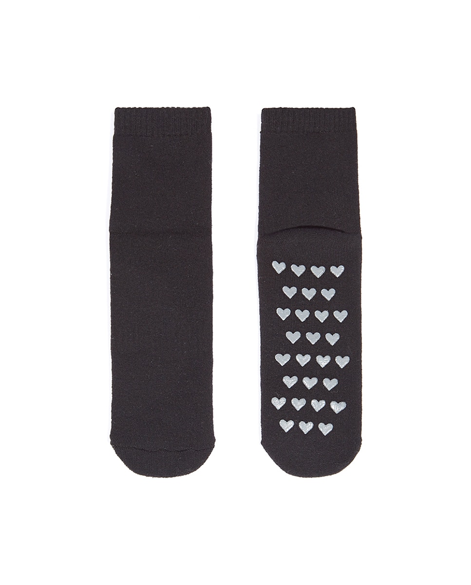 Meias Pilates de mulher Soxland antideslizantes Preto-1