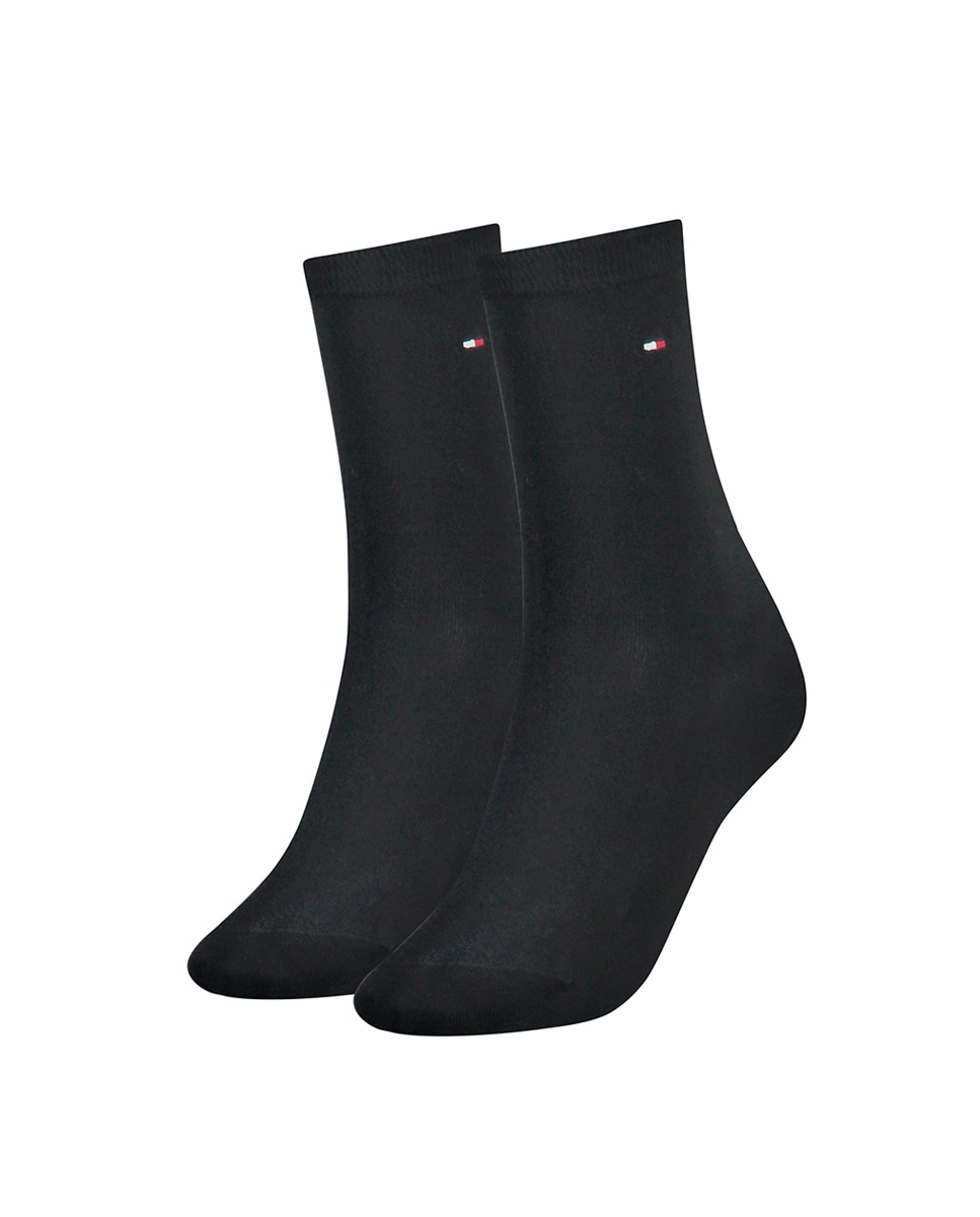 Pack de dos pares de calcetines Tommy Hilfiger - Azul marino Azul marino-1