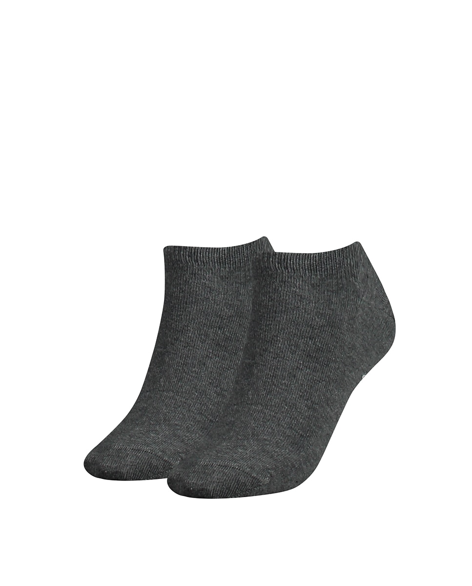 Imagen 1 de Pack de dos pares de calcetines deportivos Tommy Hilfiger - Gris claro Gris claro