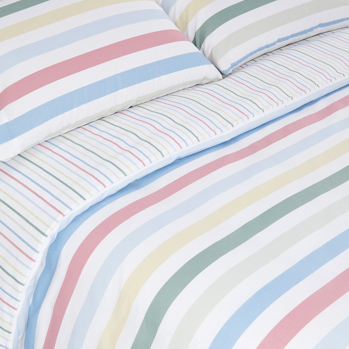 Conjunto de Capa de Edredão Iris Multicolor-1