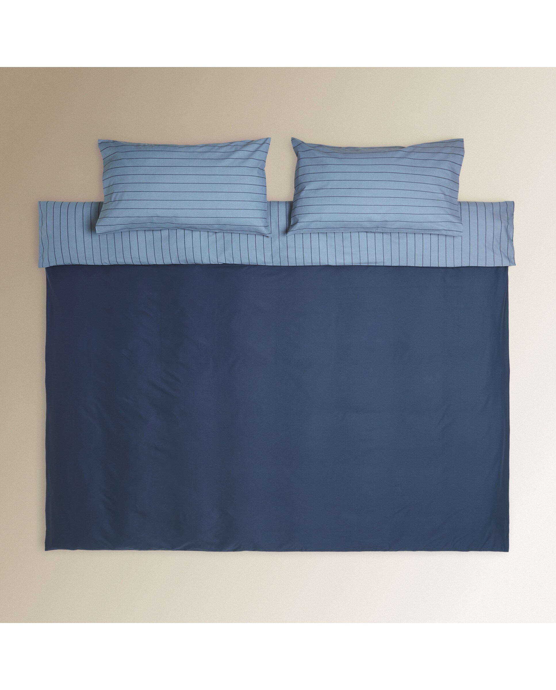 Conjunto de Capa de Edredão Raidat Azul-3
