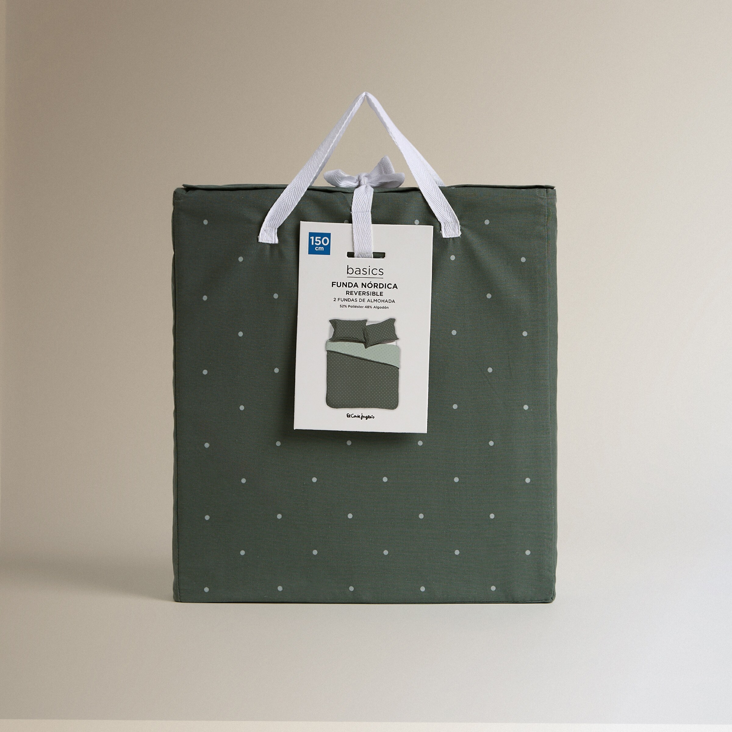 Juego de funda nórdica Pois Verde-8