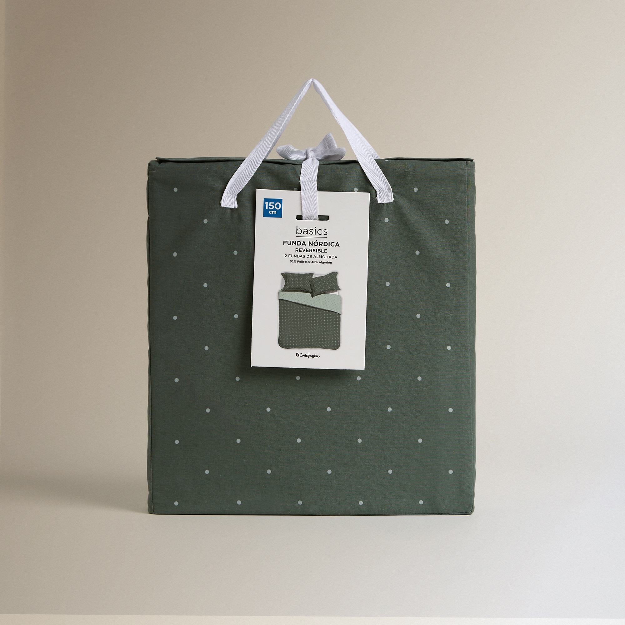 Juego de funda nórdica Pois Verde-8