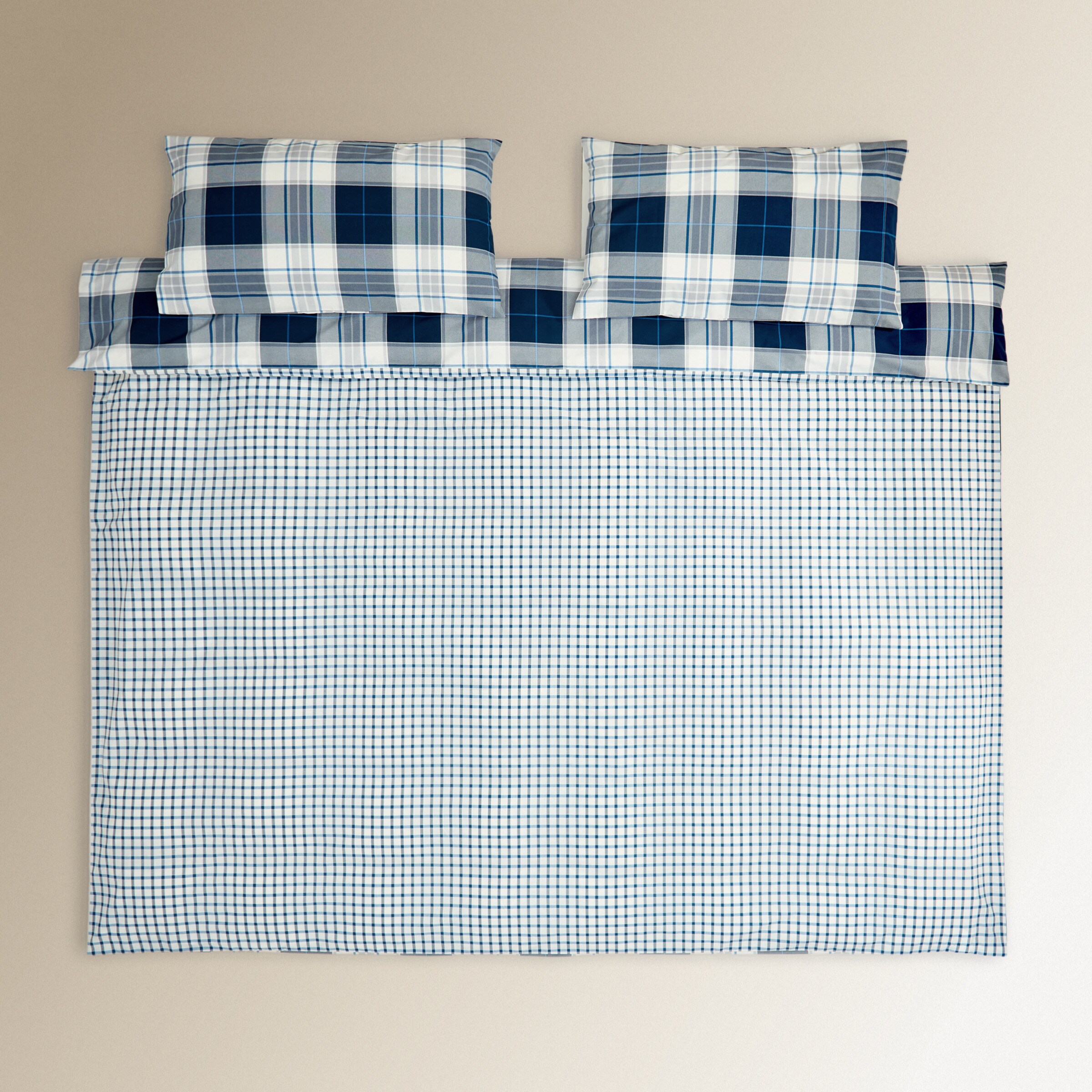 Juego de funda nórdica Brody Azul-3