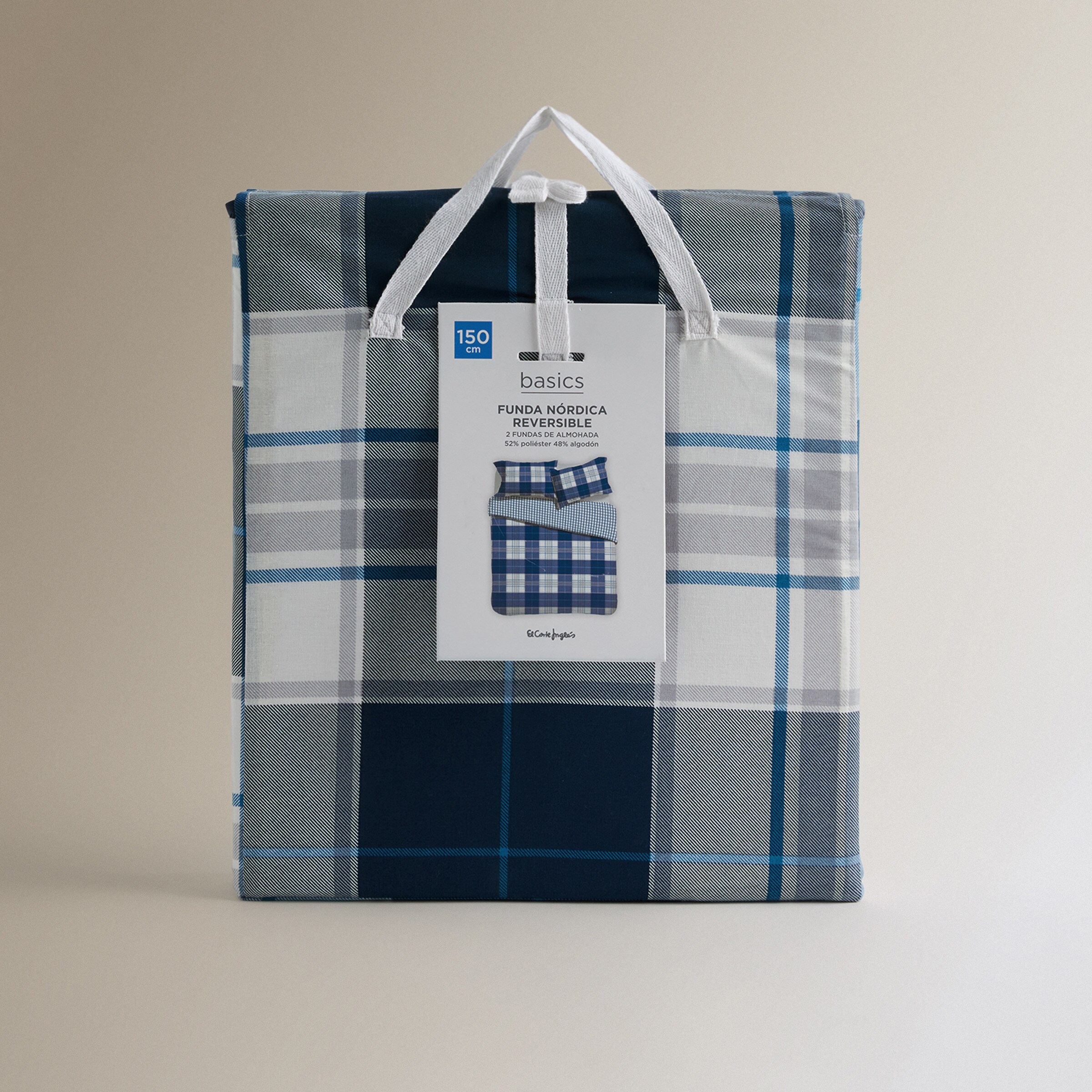 Juego de funda nórdica Brody Azul-8