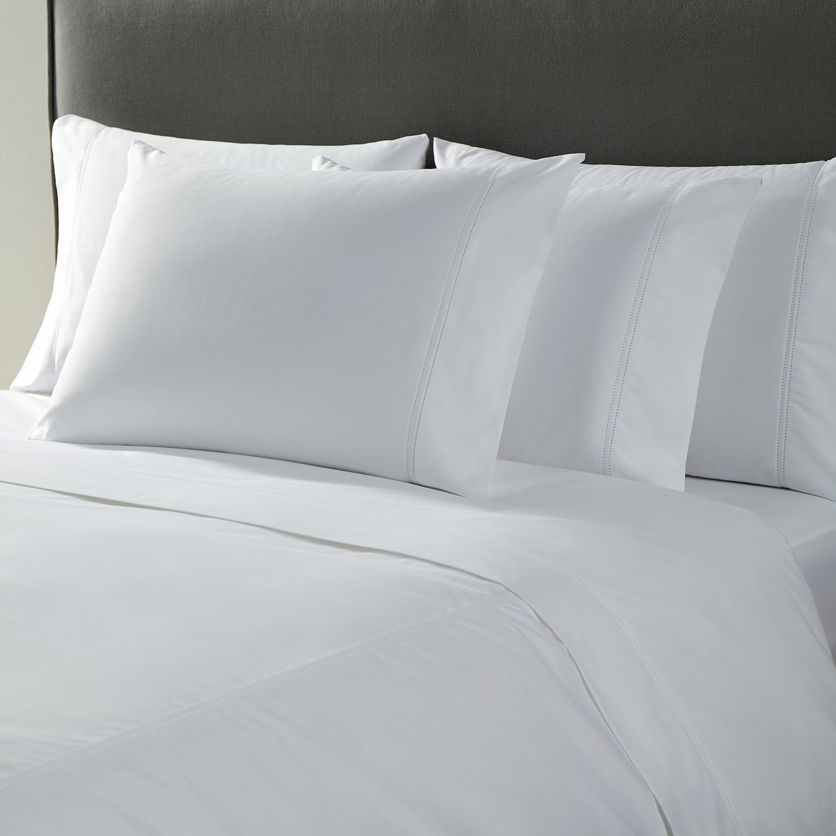 Imagem 0 de Conjunto de Lençóis de Algodão Egípcio e Cetim 600 Fios