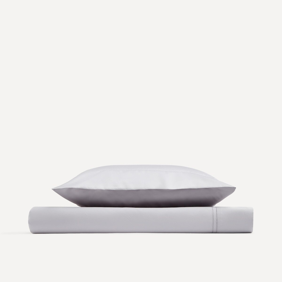 Juego de sábanas algodón egipcio Satén 600 hilos El Corte Inglés - Perla Cama 90 cm Perla-6