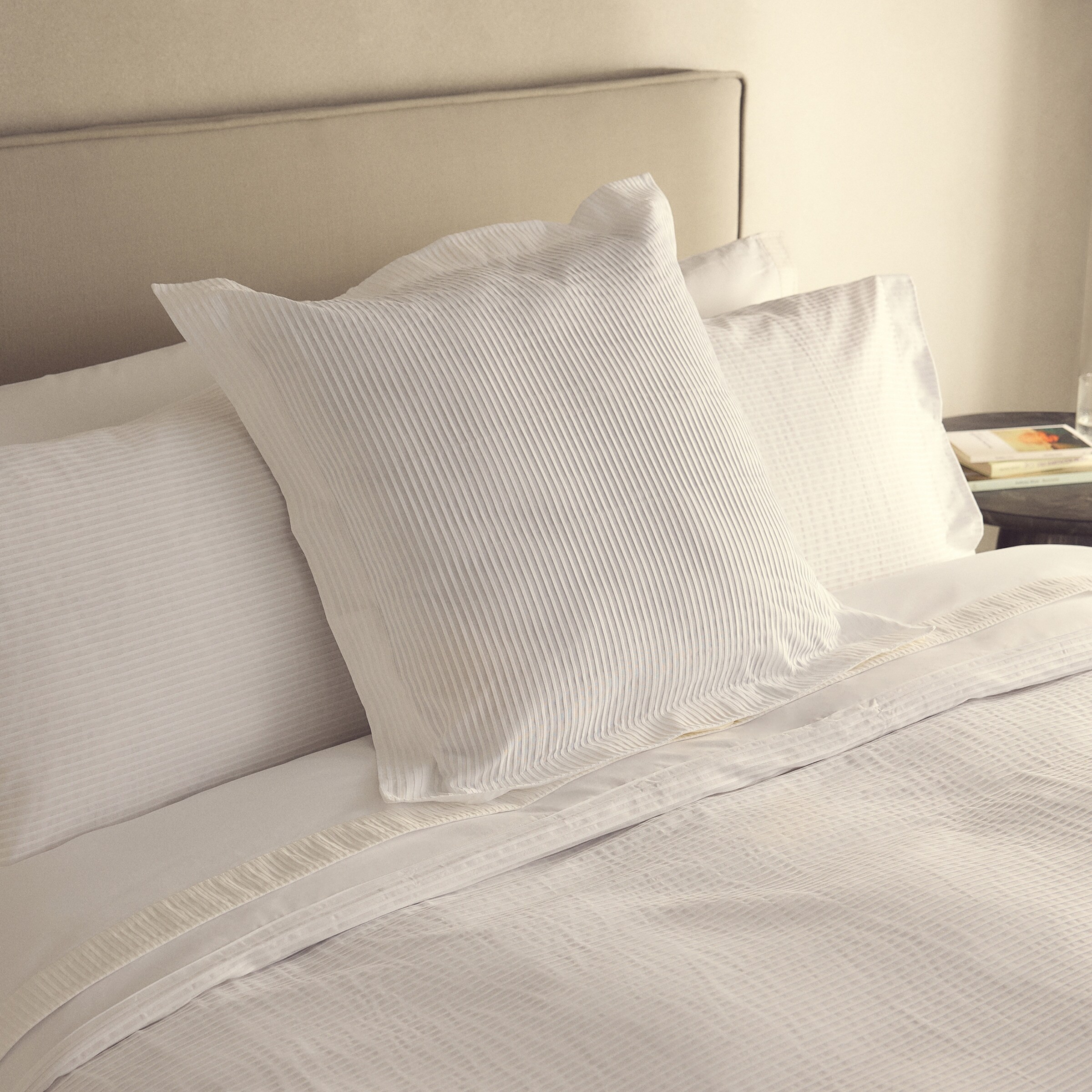 Conjunto de Lençóis de Algodão Baume Branco-4