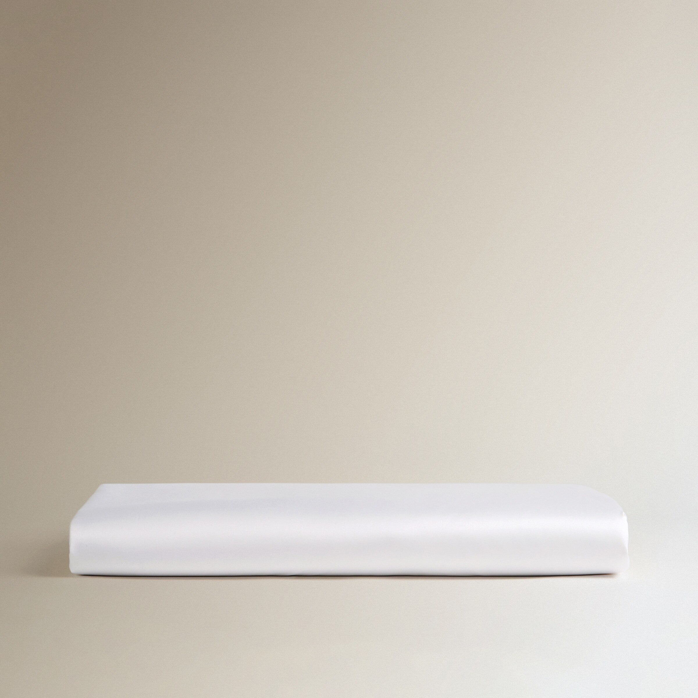 Sábana bajera ajustable algodón egipcio Satén 1000 hilos platabanda 40 cm El Corte Inglés - Blanco Cama 90 cm Blanco-4