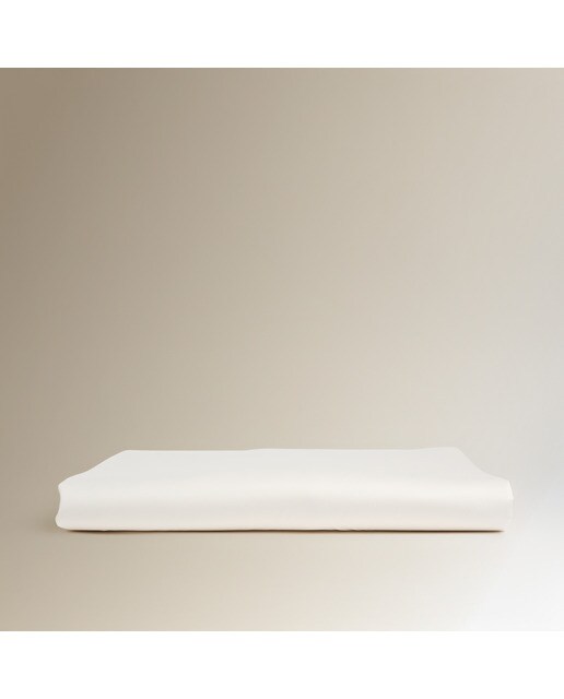 Sábana bajera ajustable algodón egipcio Satén 600 hilos platabanda 40 cm El Corte Inglés - Beige Cama 90 cm Beige-4
