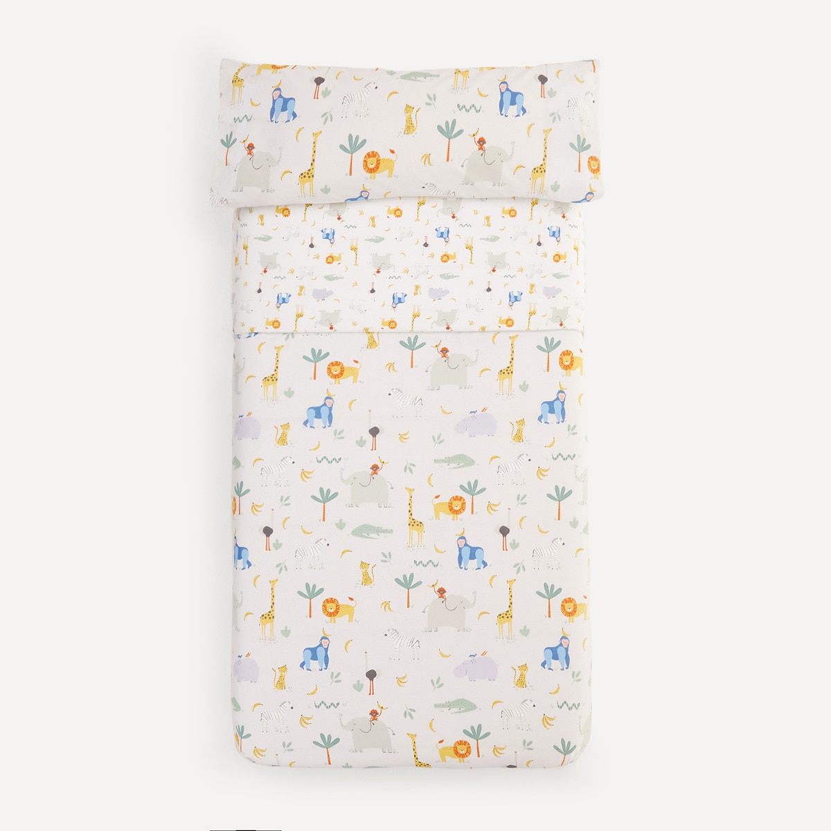 Imagen 0 de Juego de funda nórdica infantil Sabana Basics El Corte Inglés