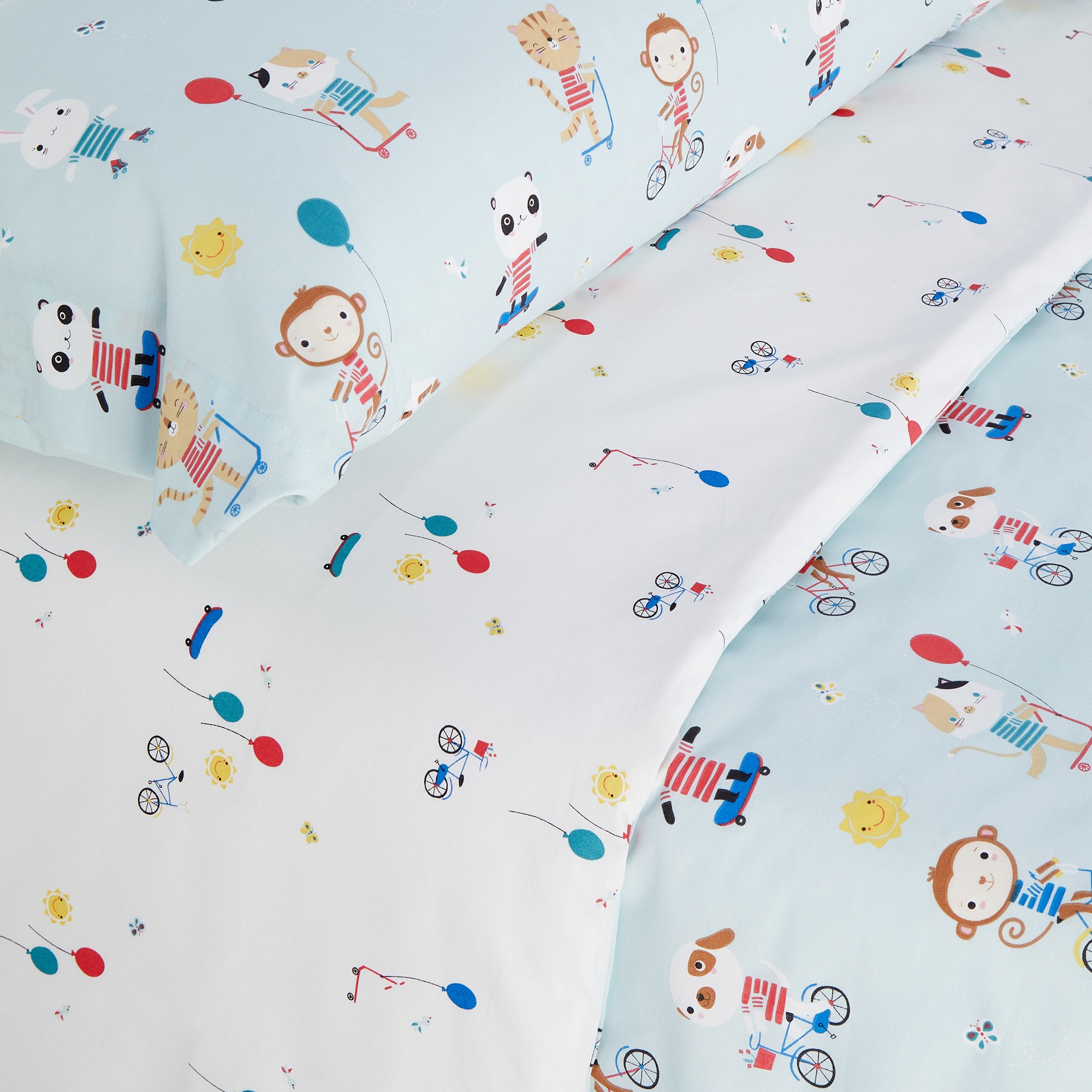 Juego de funda nórdica Parque Basics El Corte Inglés Multicolor-2