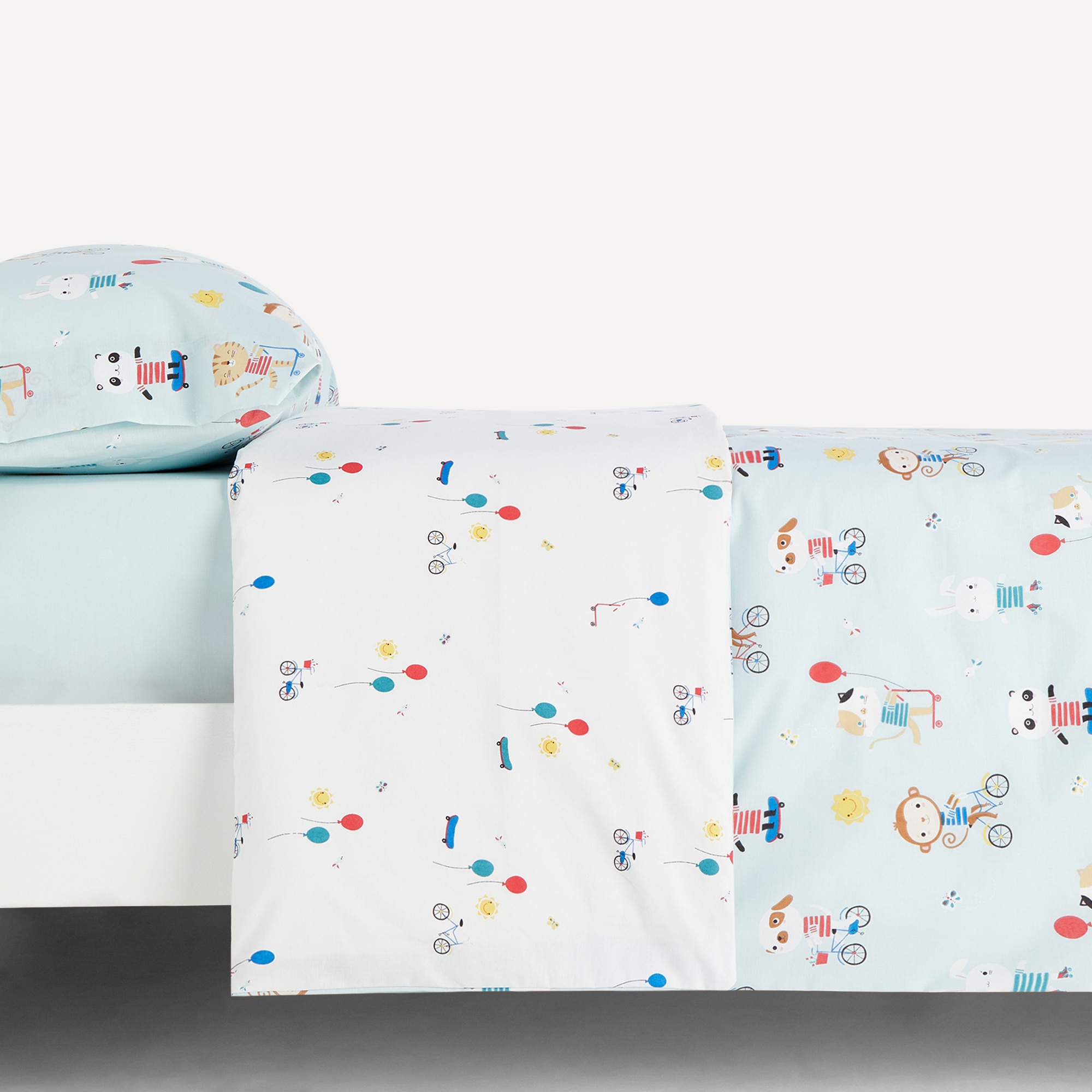 Juego de funda nórdica Parque Basics El Corte Inglés Multicolor-3