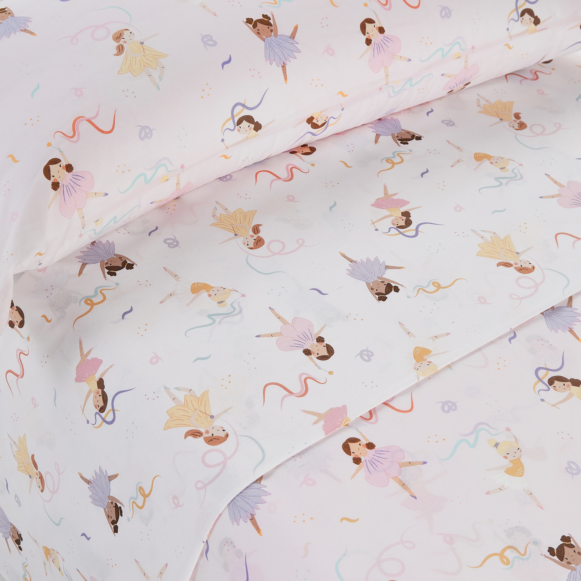 Imagen 0 de Juego de funda nórdica infantil Hadas Basics El Corte Inglés
