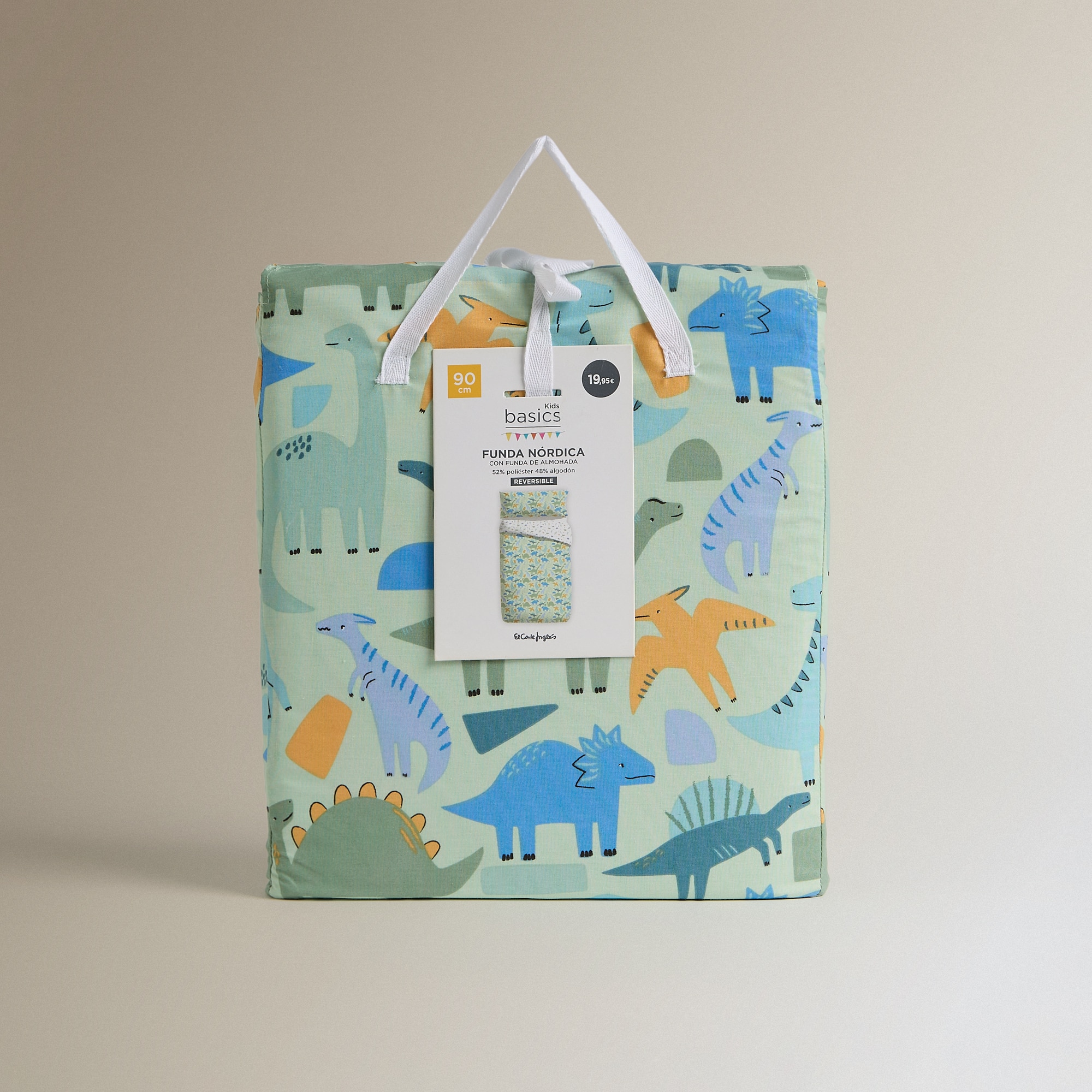 Conjunto de Capa de Edredão Dinos Multicolor-9