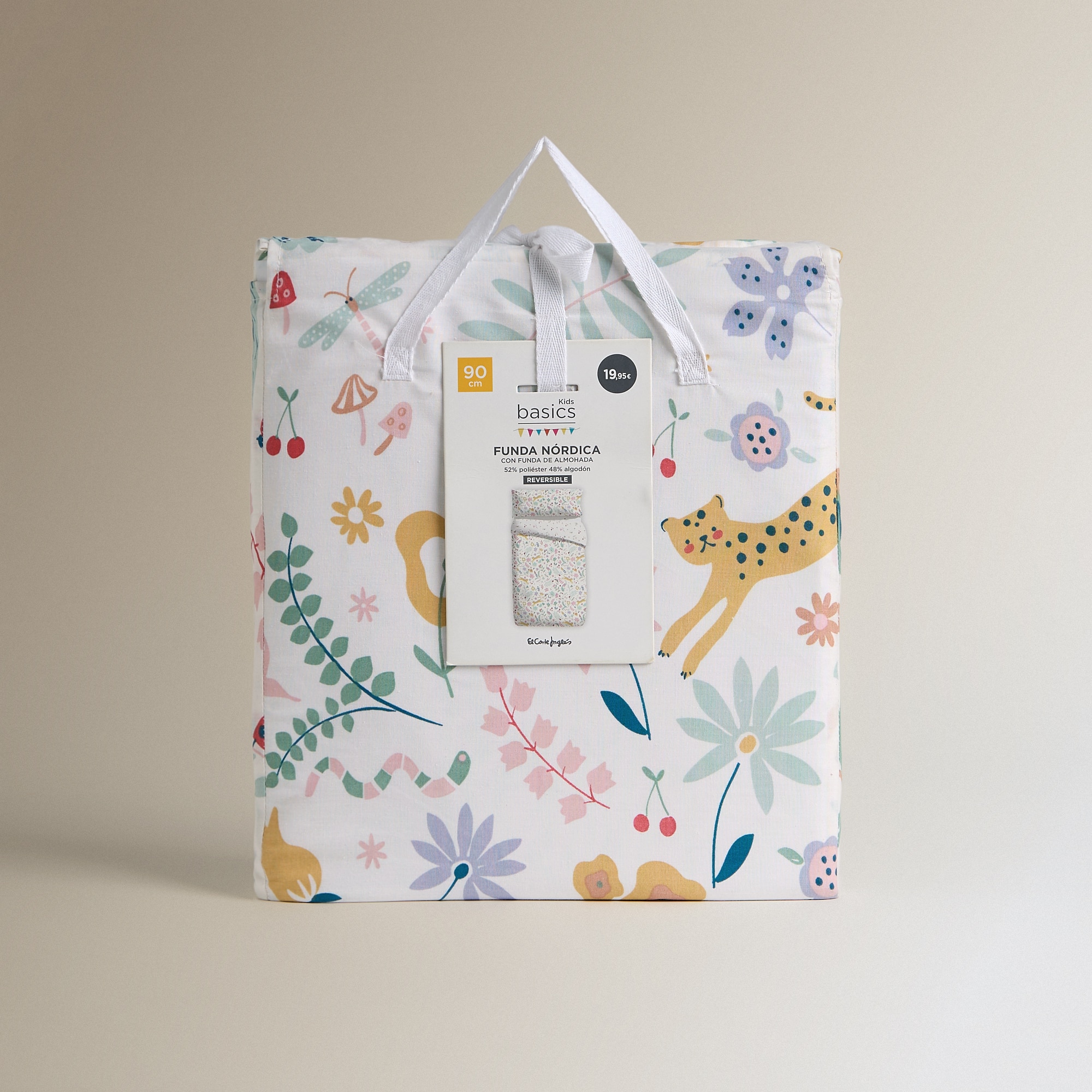 Juego de funda nórdica Jardín Multicolor-9