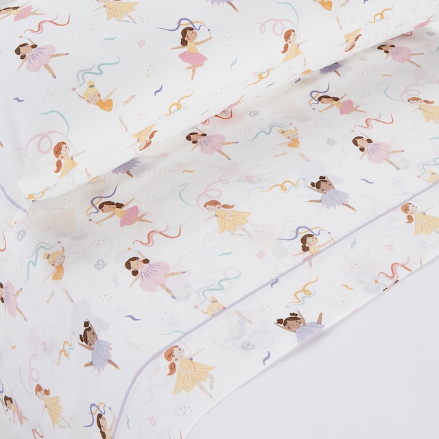 Imagen 0 de Juego de sábanas infantil con bajera Hadas Basics El Corte Inglés