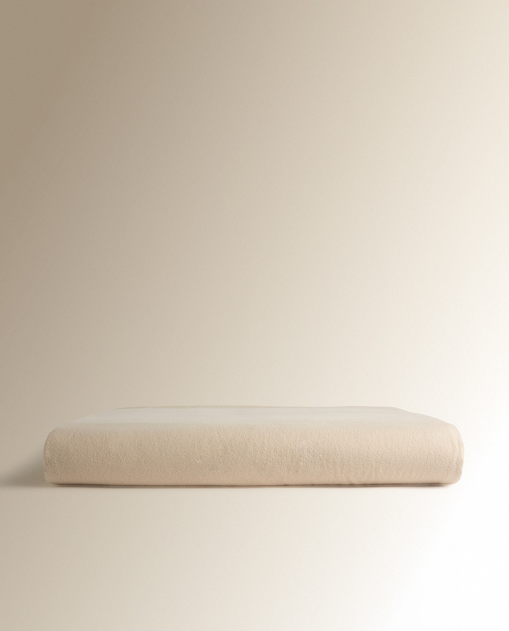 Sábana bajera franela Everest - Beige Cama 90 cm Beige-4