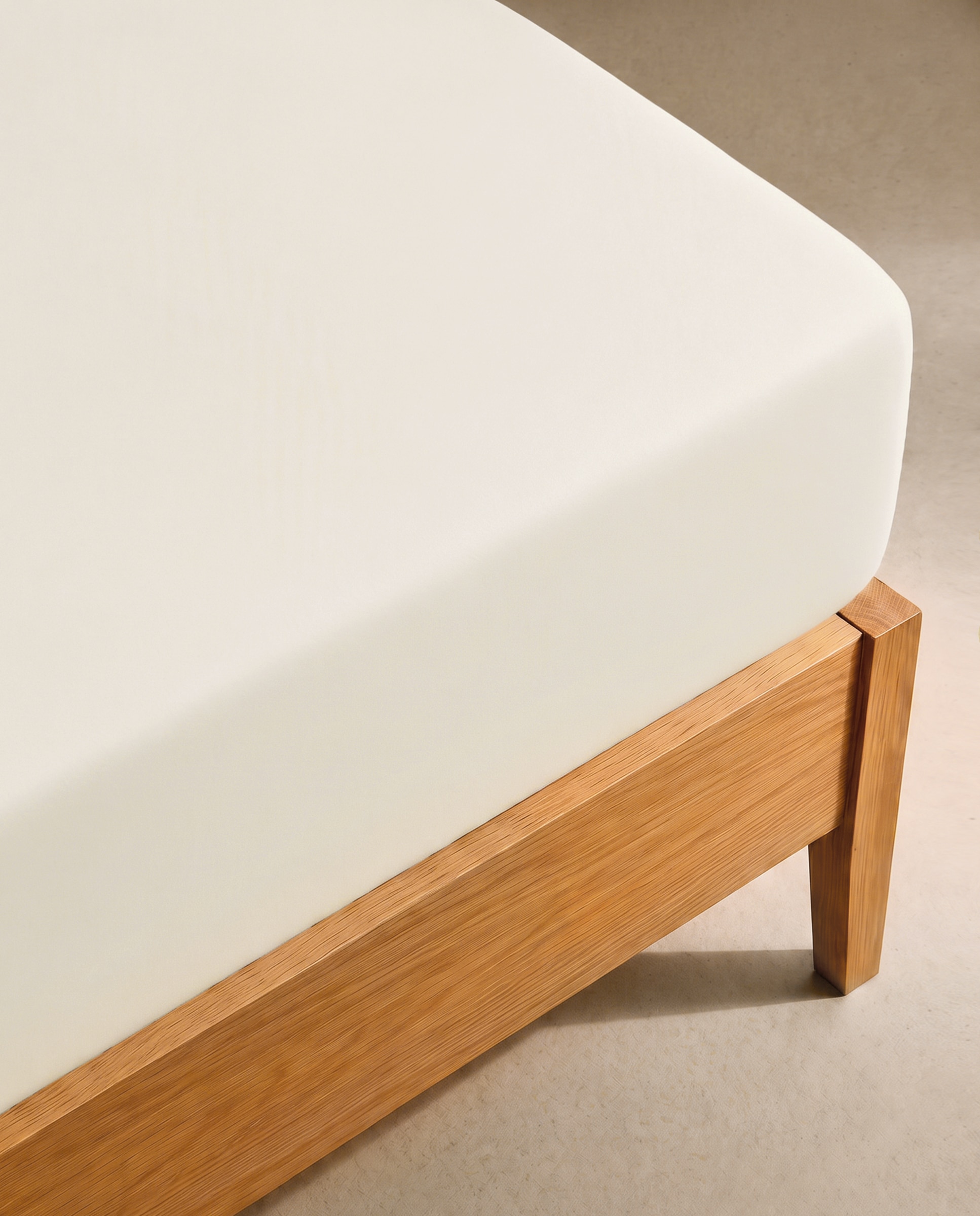 Sábana bajera franela Everest - Blanco Cama 90 cm Blanco-2